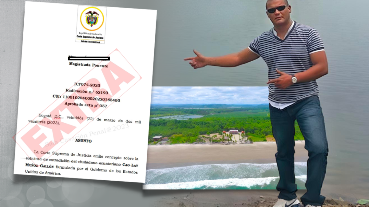 El concepto de extradición de la Corte Suprema de Justicia de Colombia contiene buena parte de las pruebas en contra del 'Hombre del Maletín'.