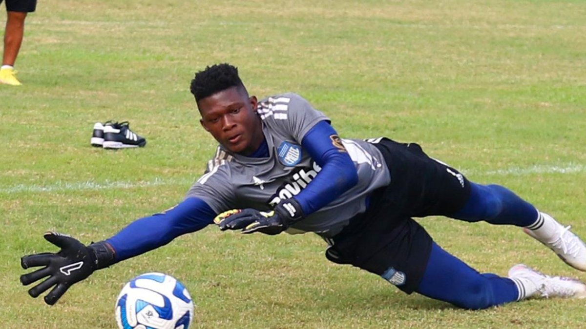 Gilmar Napa, portero de Emelec.