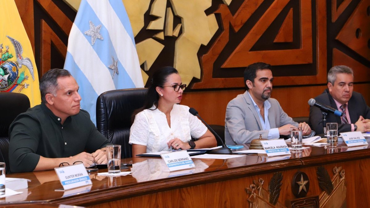 Marcela Aguiñaga, Prefecta de la Provincia del Guayas