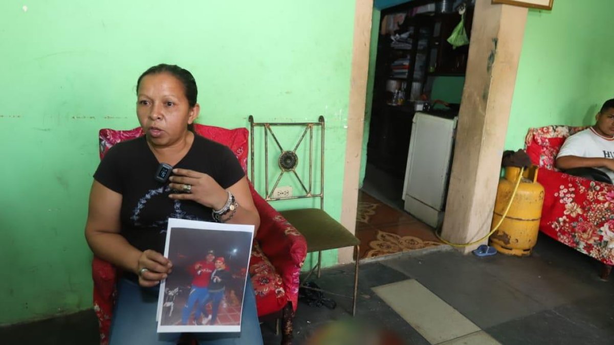 La abuela de la niña asesinada en el sur de Guayaquil.