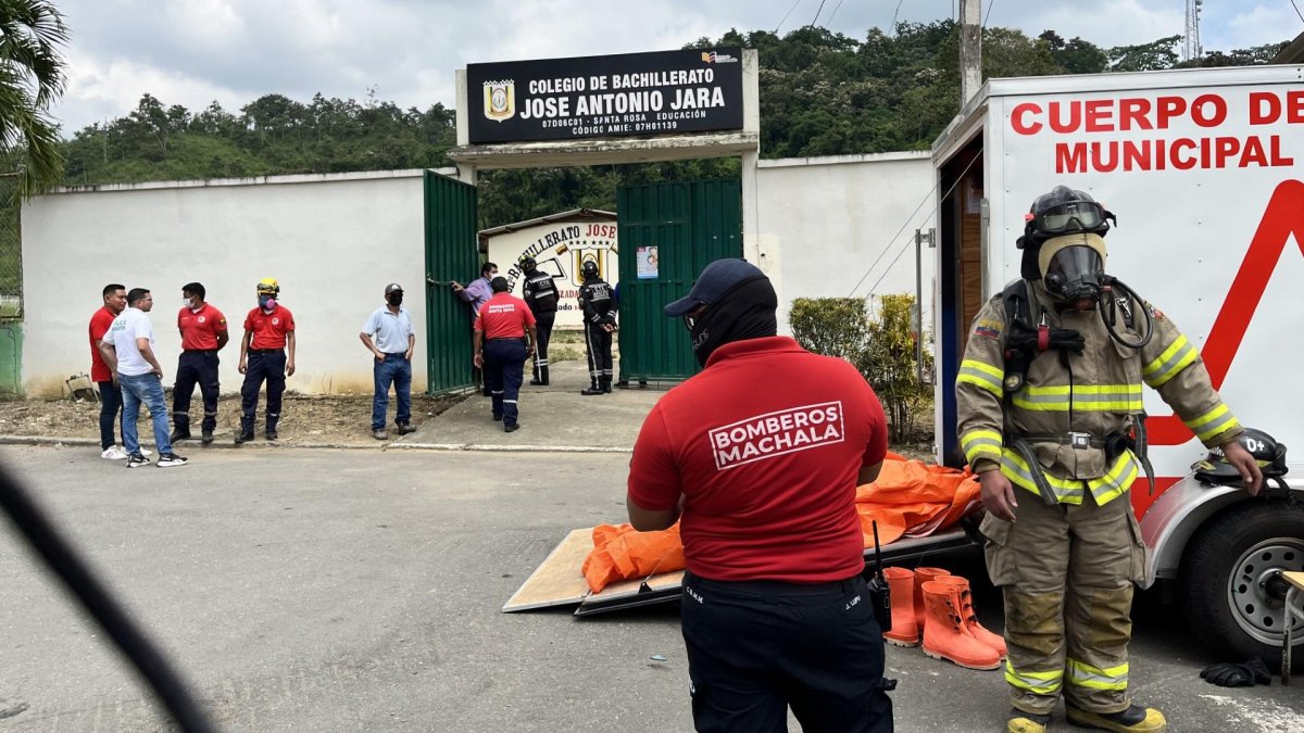En un colegio de Santa Rosa se reportó una intoxicación masiva.