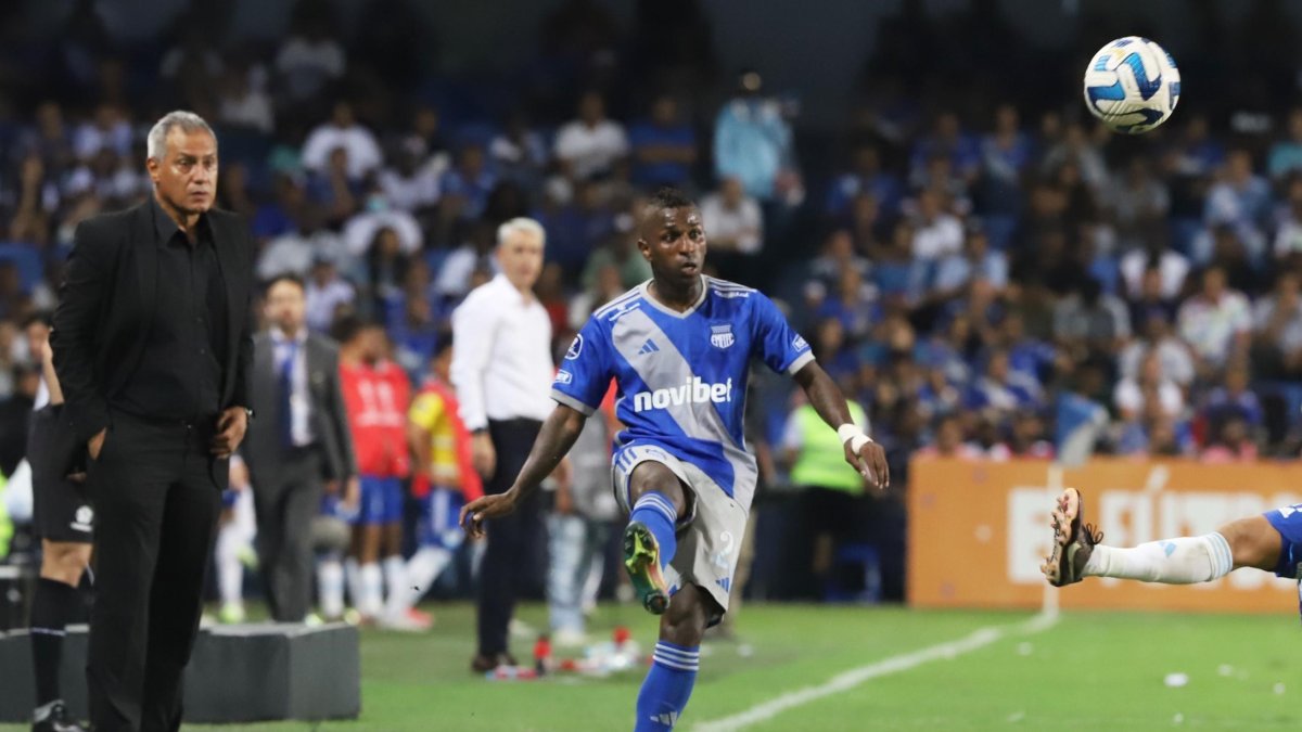 Miller Bolaños es el goleador de Emelec, con 10 anotaciones.
