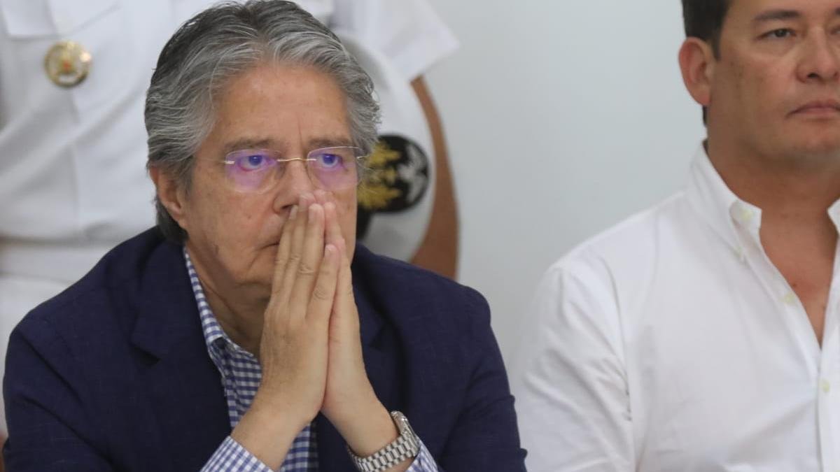 Guillermo Lasso convocó a una reunión urgente del Gabinete de Seguridad.