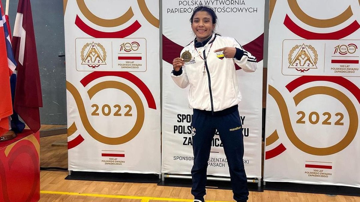 Lucía Yépez lidera el ranking mundial femenino de los 53 kilogramos.