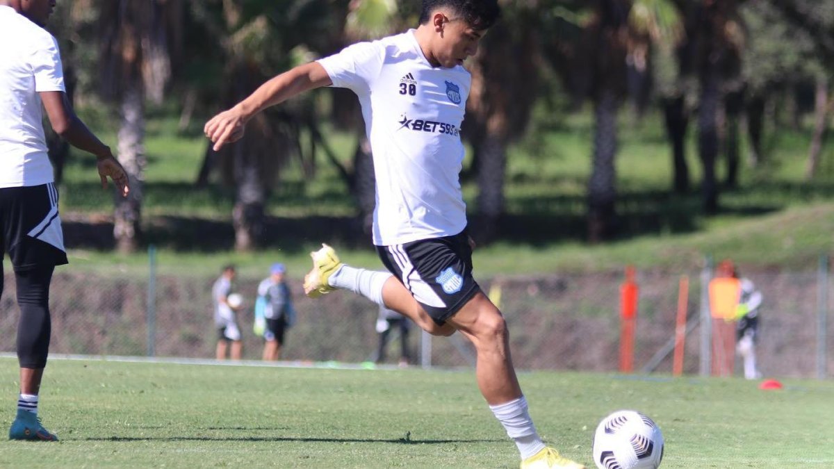 Tommy Chamba es uno de los jugadores que llegó a Emelec en la temporada 2023.