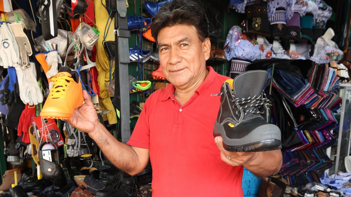 El hombre se jacta de contar con una variedad para todos los gustos.