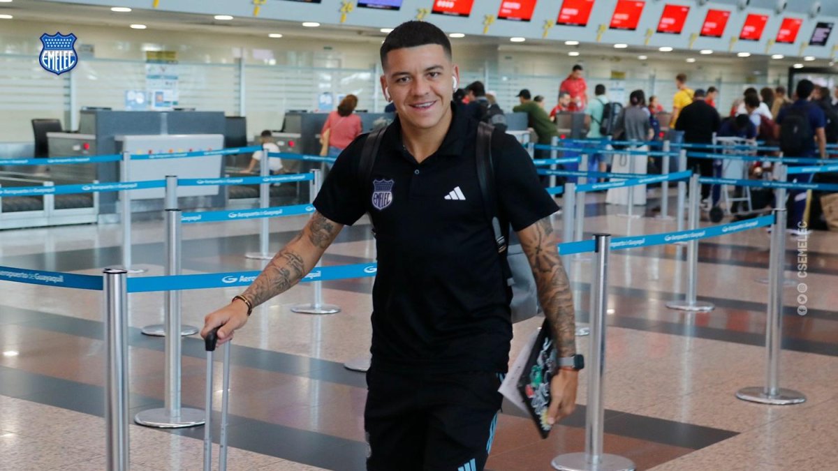 El volante uruguayo Diego García fue convocado para el duelo de vuelta de la Copa Sudamericana entre Emelec y Defensa y Justicia.