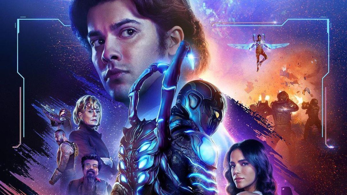 Póster oficial de Blue Beetle