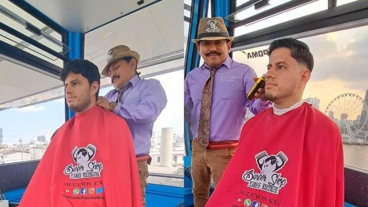 El video grabado en la aerovía ya tiene casi 30.000 vistas en TikTok.