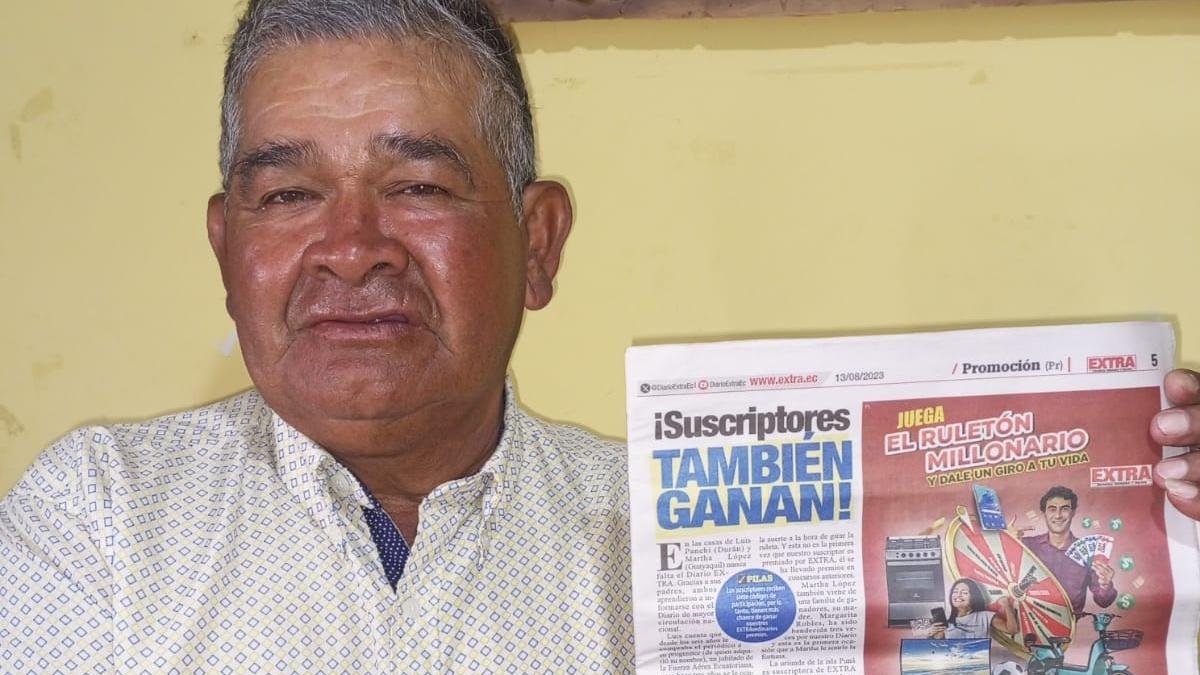 Una orden de compra de $ 20 se llevó nuestro lector de Quito, Alejandro Rodríguez. A él le gusta jugar a las 07:00, dice que al que madruga, Dios le ayuda.
