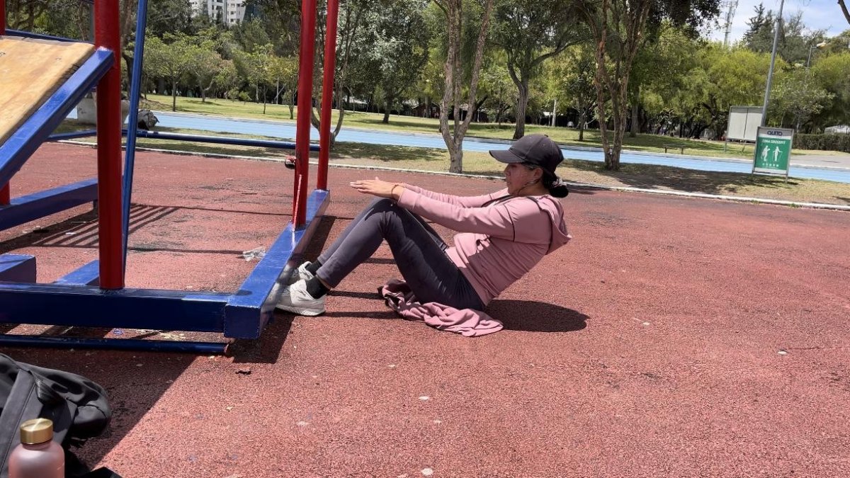 Los usuarios del parque de La Carolina han tenido que cambiar sus horarios para sentirse más seguros en sus visitas.