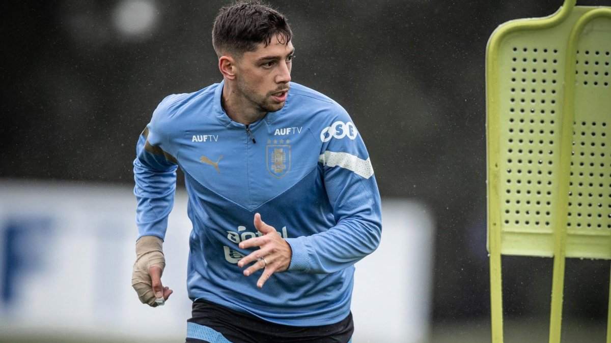 Federico Valverde liderará a la selección de Uruguay en el inicio de las eliminatorias.