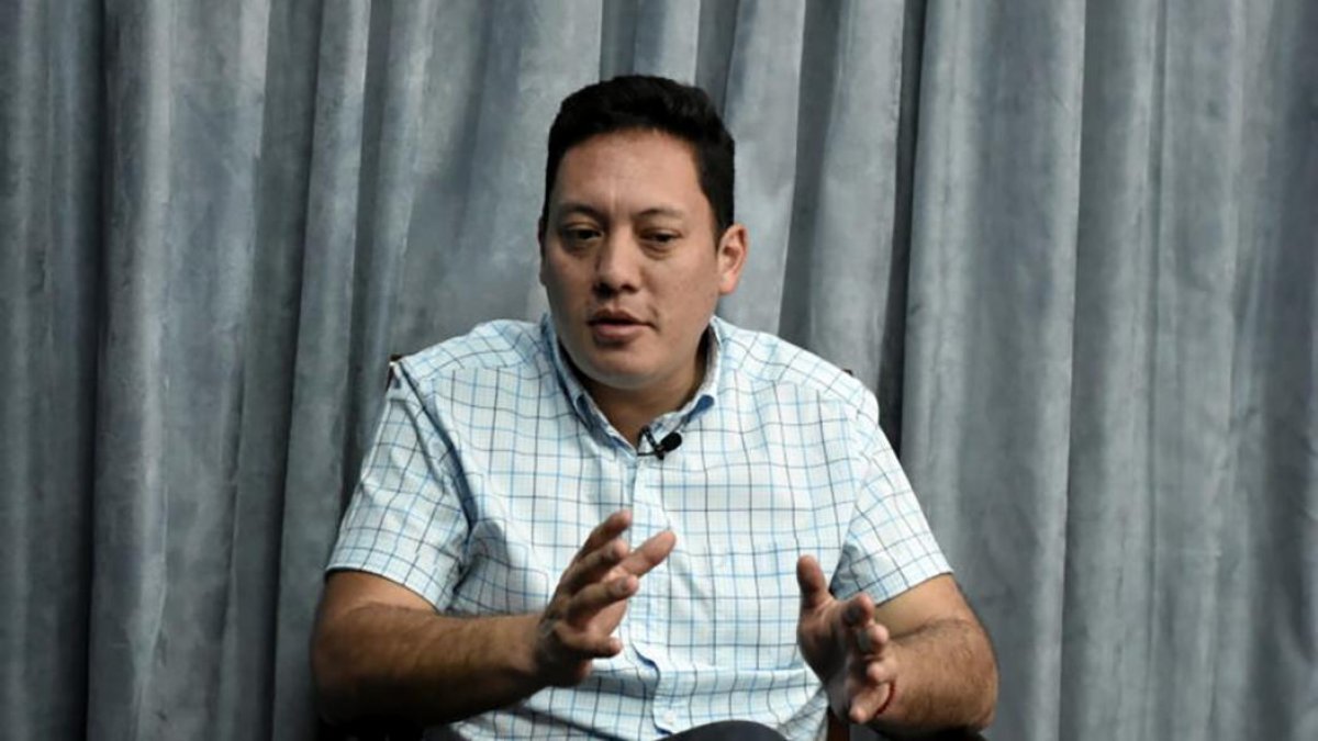 El alcalde de Cuenca, Cristian Zamora.