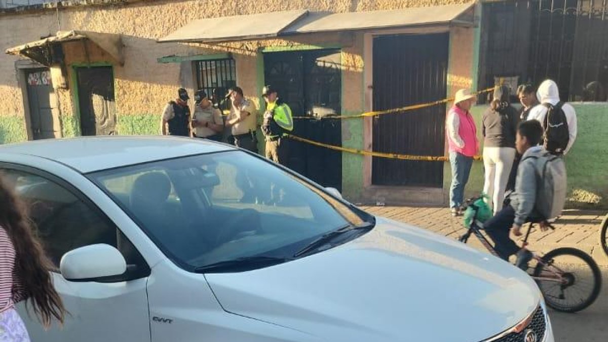 Personal de la unidad preventiva e investigativa acordonó el lugar del suceso.