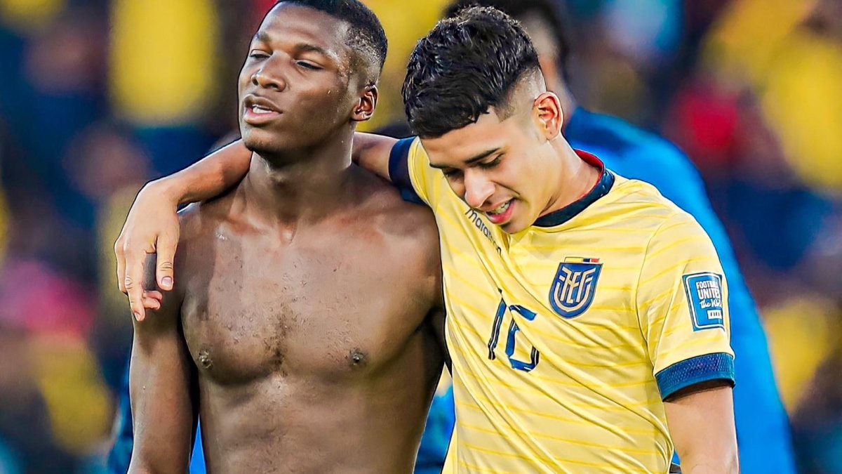 Kendry Páez y Moisés Caicedo se mandaron un partidazo ante Uruguay.