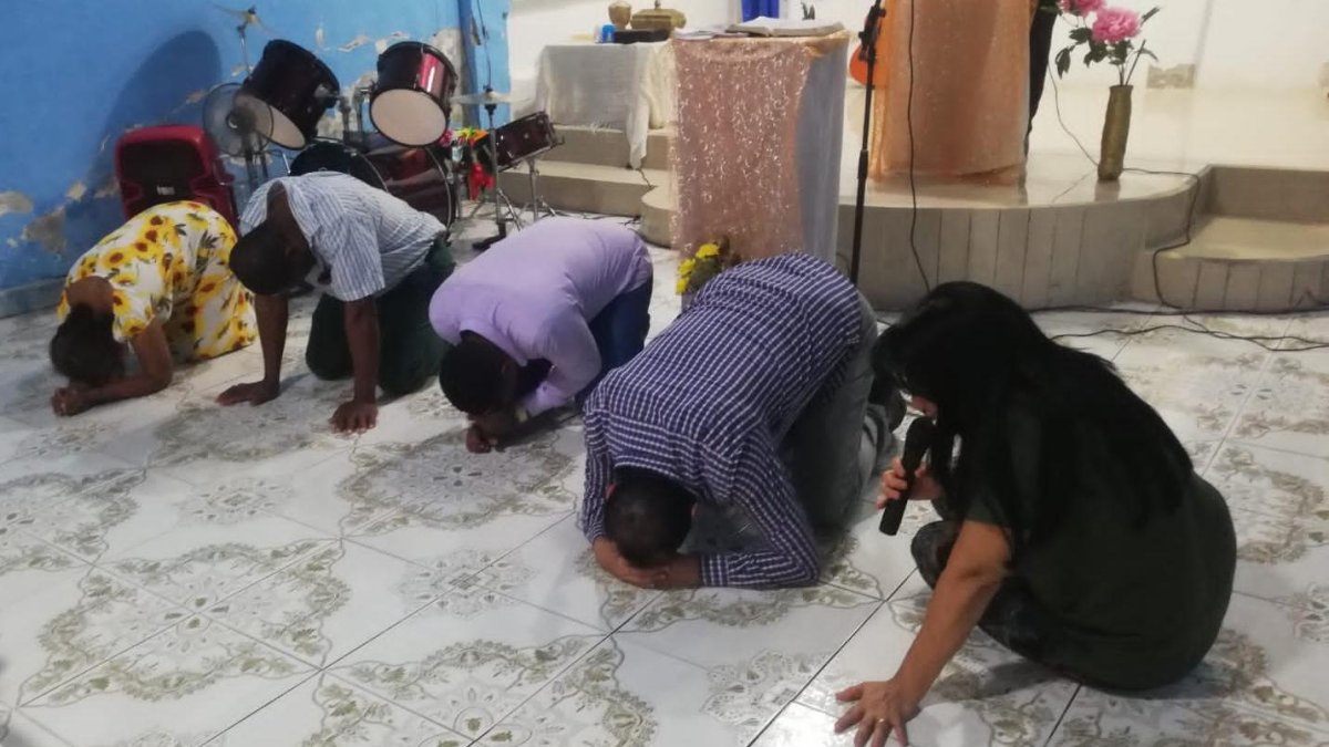 Creyentes claman al Señor para que depure las calles de la sangre derramada en hechos violentos.