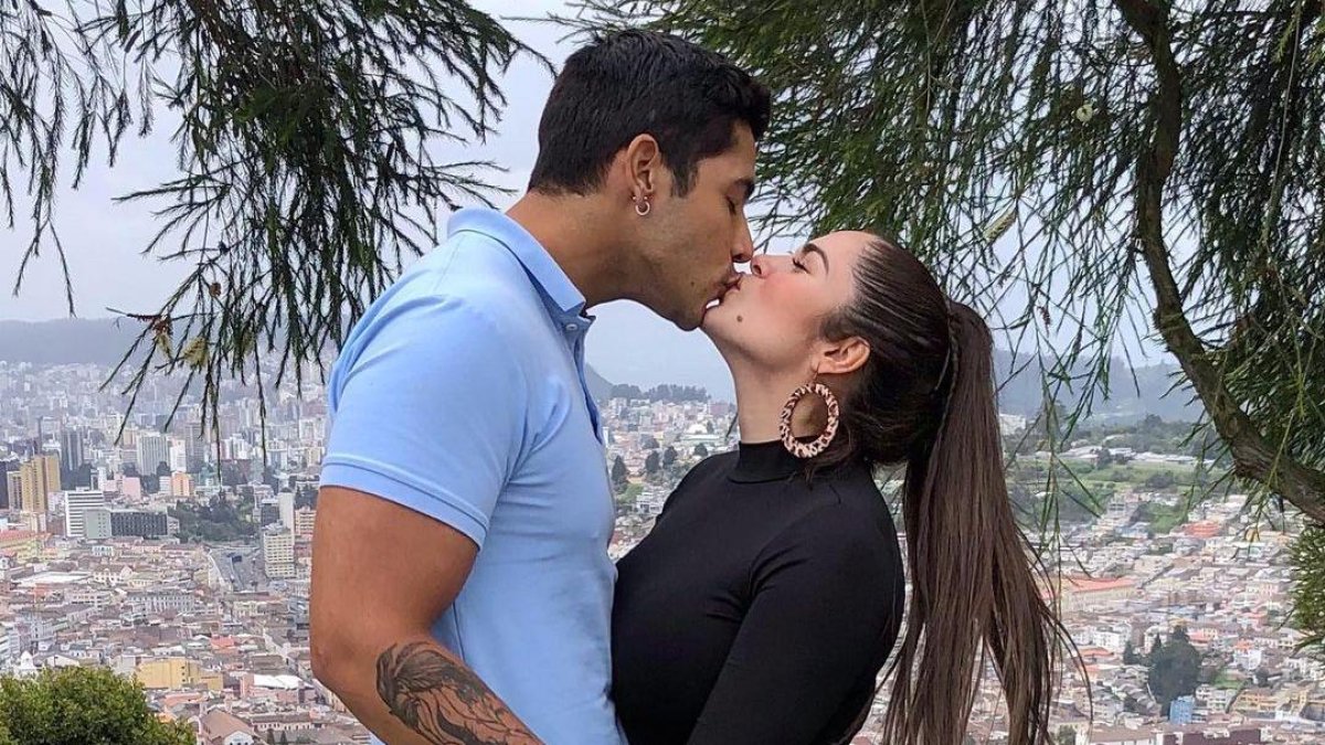 David y Mayra tienen tres años de noviazgo, y un hijo.