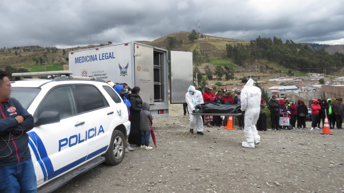 Hasta niños presenciaron la siniestra escena que dejó a Lucía con náuseas y gran tristeza.