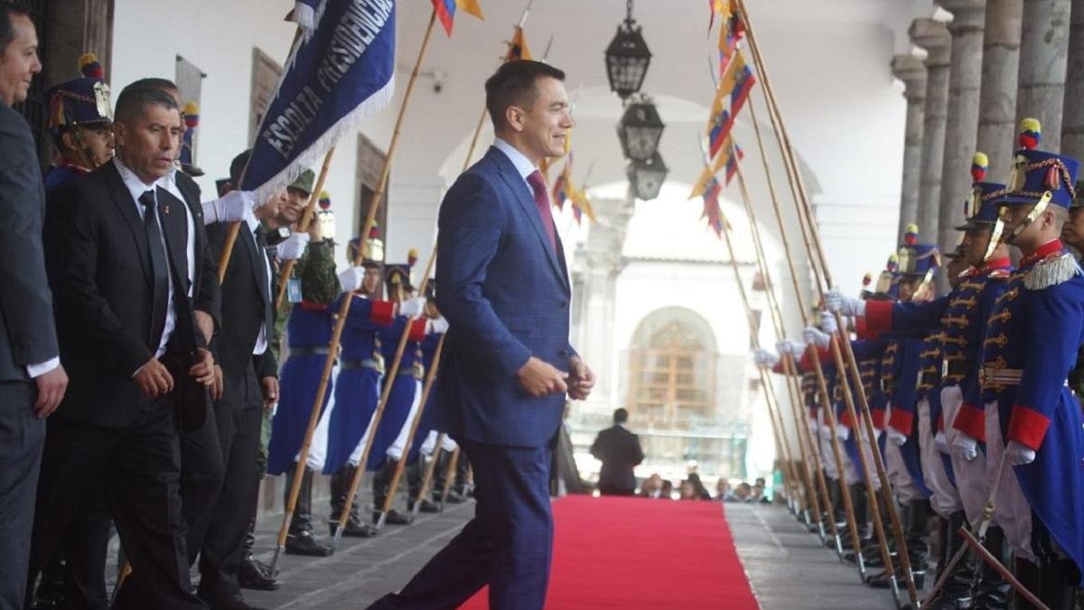 El presidente electo, Daniel Noboa, ya trabaja en el proceso de transición con el gobierno saliente de Guillermo Lasso.