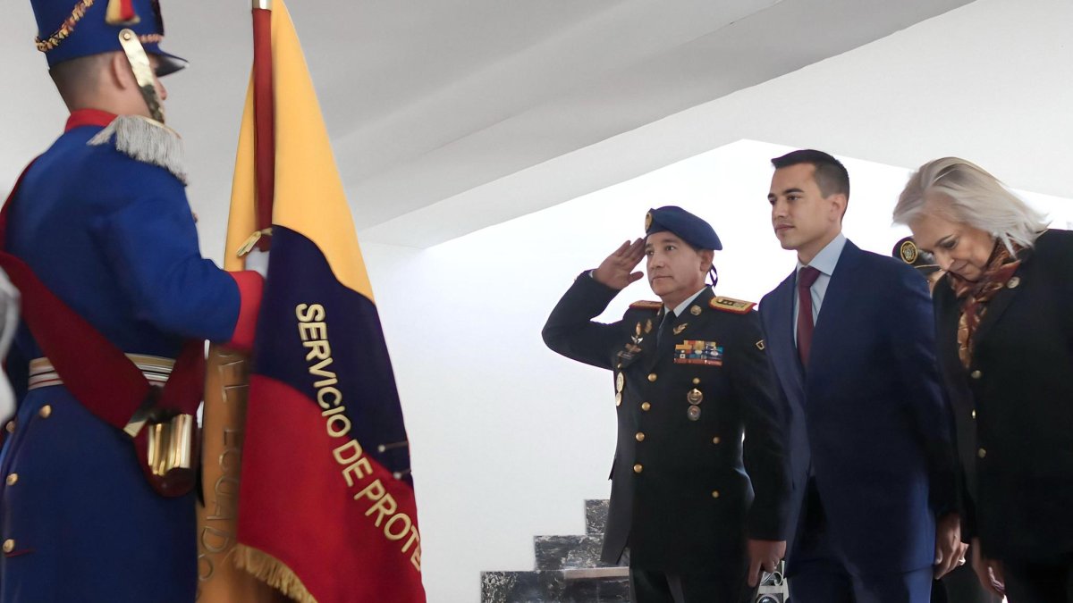 Daniel Noboa emprende actividades como presidente electo de Ecuador.