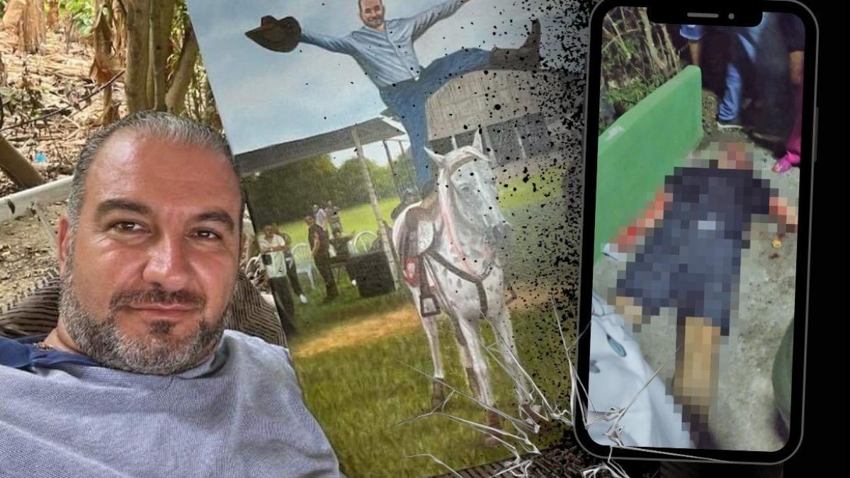 El cuerpo del libanés quedó sobre la vereda. Recibió por lo menos 20 tiros, la mayoría en la cabeza.