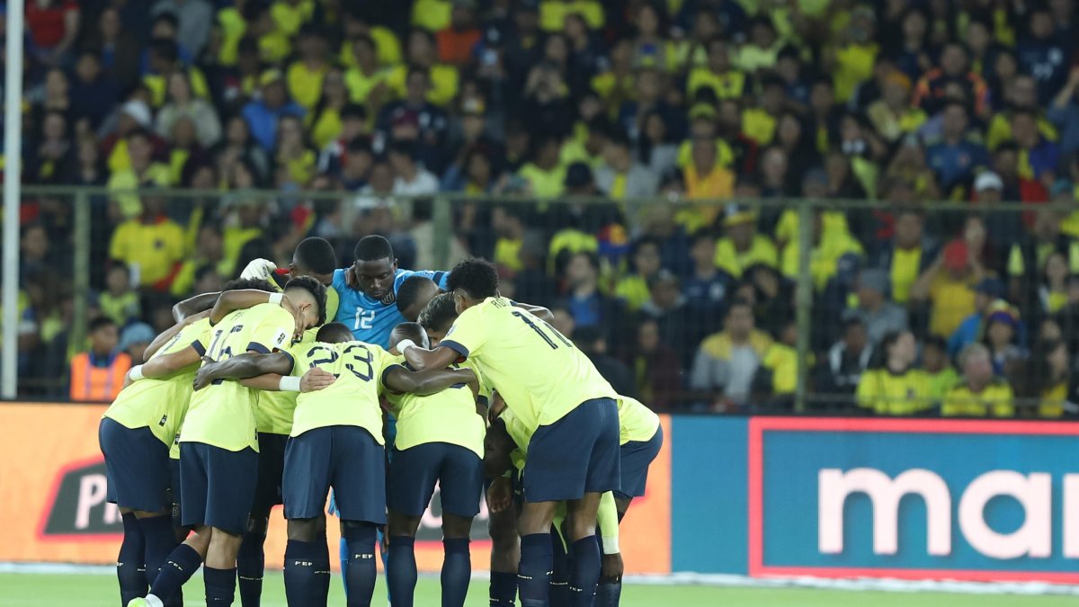 La selección de Ecuador se ubica en el puesto 35 del ranking de selecciones de la FIFA.