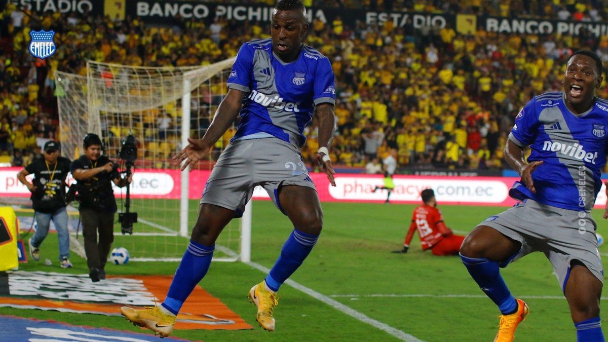 En este 2023, Miller Bolaños ha disputado 21 encuentros con Emelec, entre LigaPro y Copa Sudamericana.