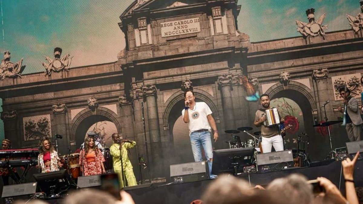 Carlos Vives se presentó en Madrid, en octubre.