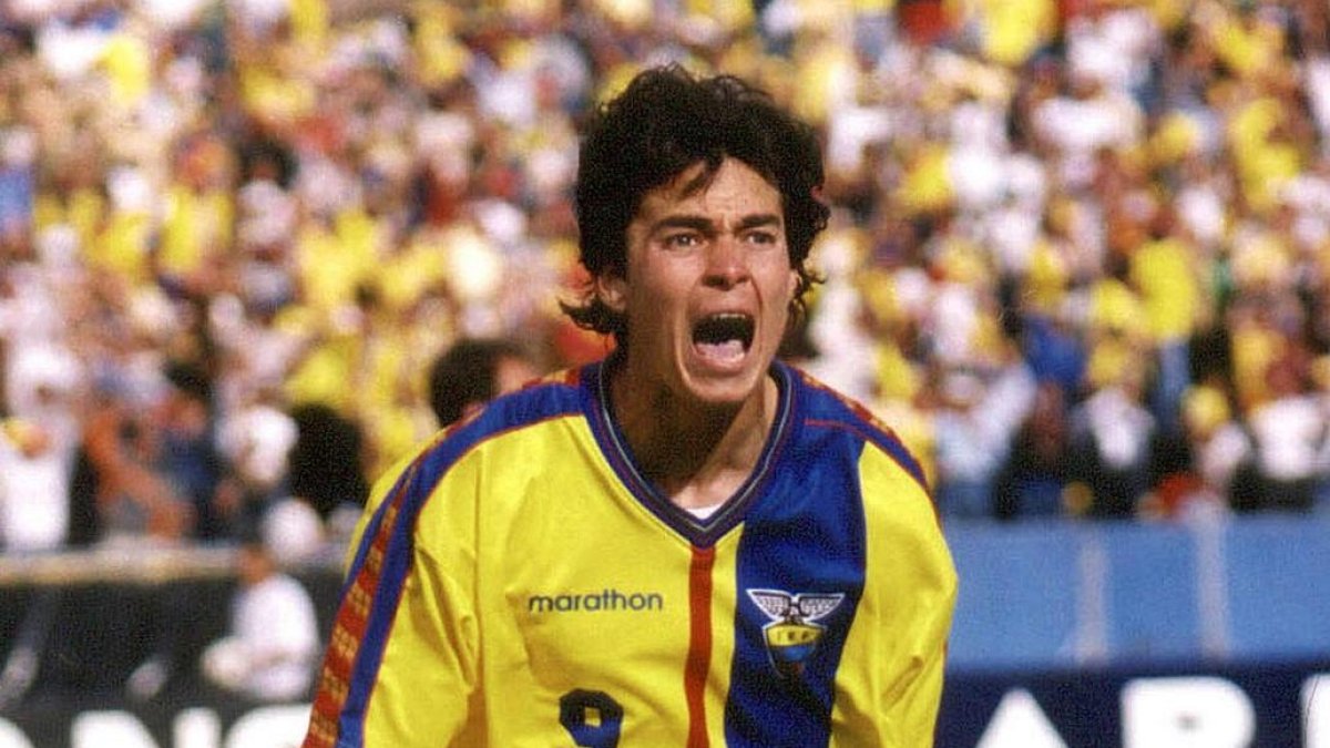 Jaime Iván Kaviedes Llorenty jugó 55 partidos con la 'Tri'.