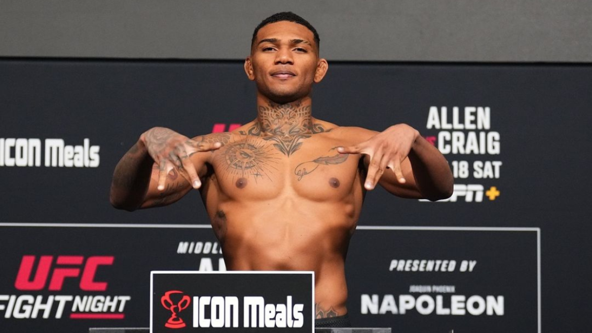 Llegó el día de la pelea para Michael Morales.