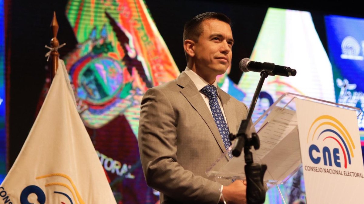 Daniel Noboa envió mensaje a Javier Milei.