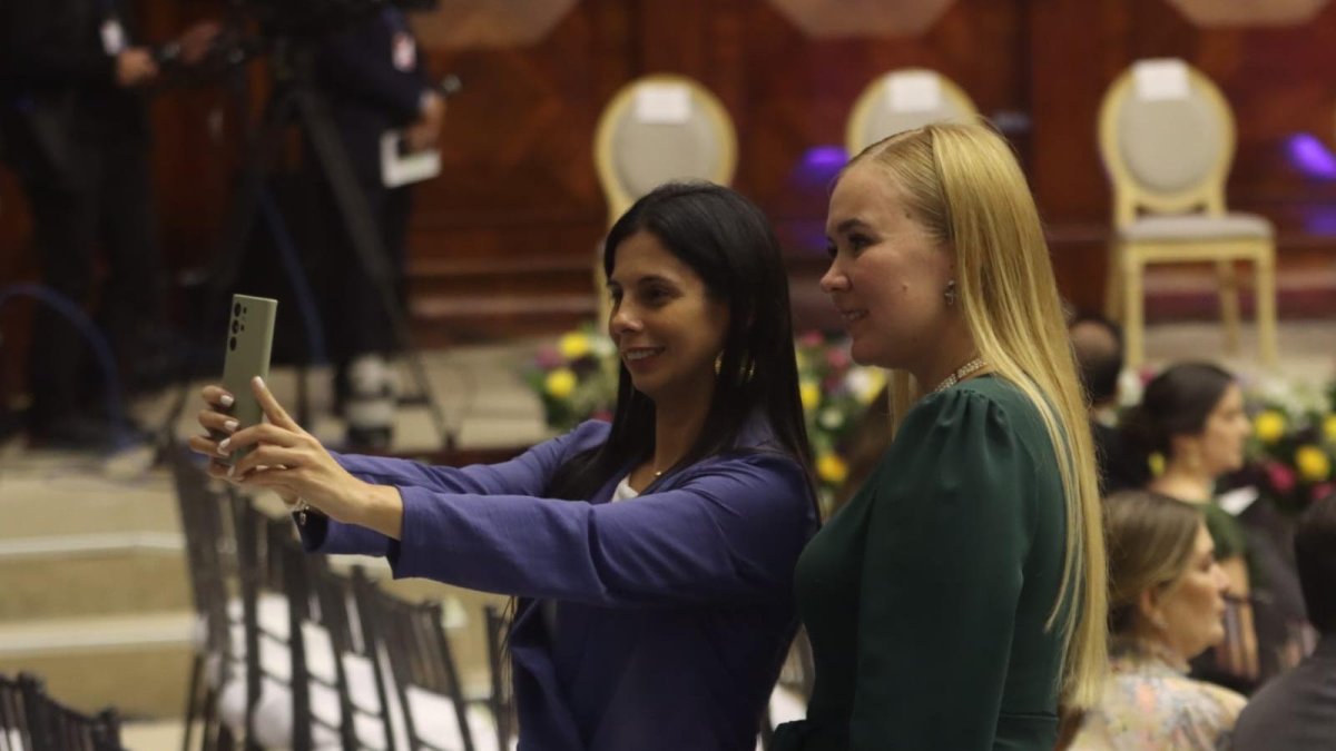 La posesión de Daniel Noboa dejó algunas imágenes curiosas antes de iniciarse la ceremonia.