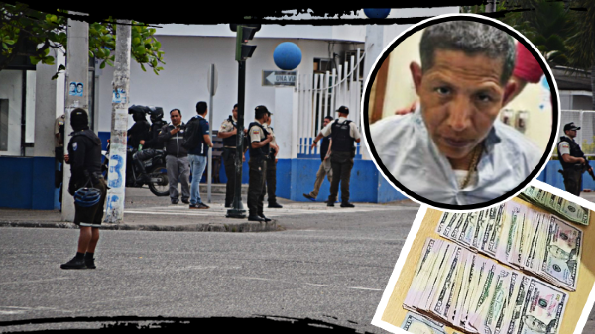 El comando de Policía de El Oro fue resguardado por más uniformados tras alertas, luego de la detención de alias Mito.