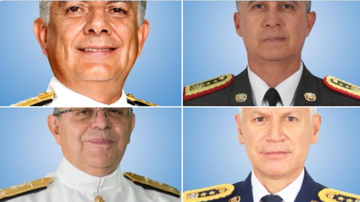 Jaime Patricio Vela Erazo, Edwin Adaty, Miguel Córdova y Daimán Calderón