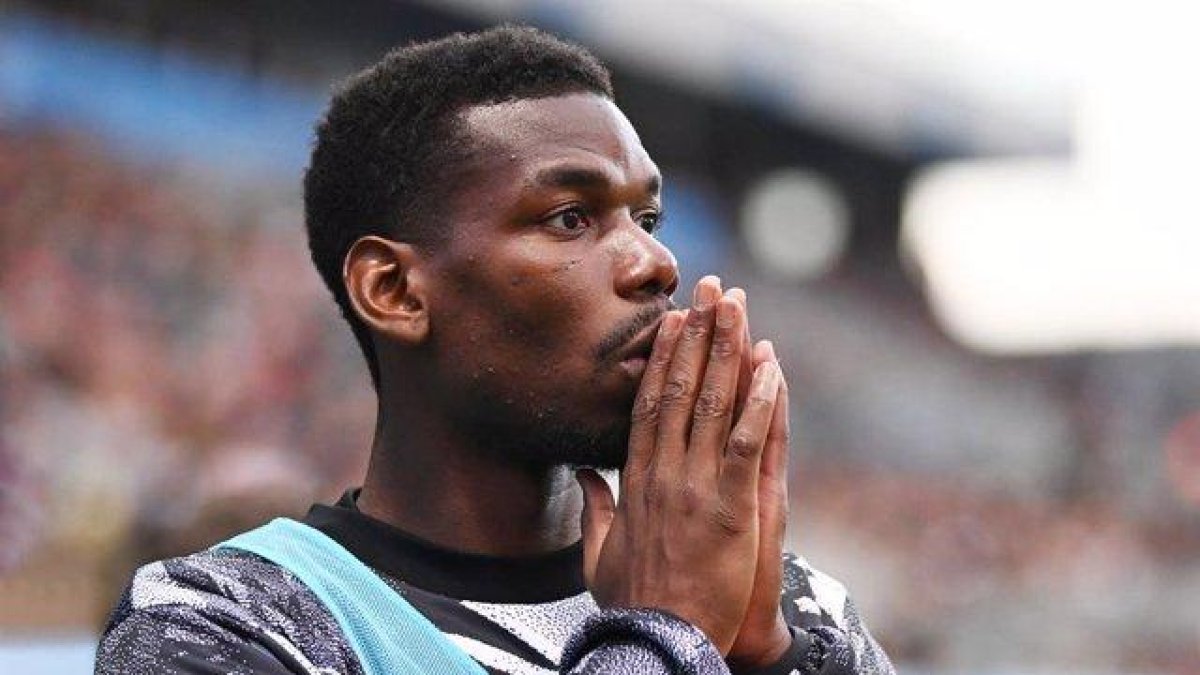 Paul Pogba volvió a dar positivo en la contraprueba de doping y se quedaría sin jugar