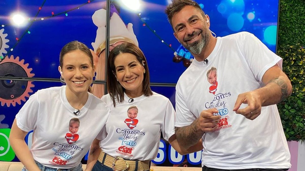 En el matinal 'De casa en casa', ayudarán a la Reina de Guayaquil 2018 a recaudar fondos para su hijo.