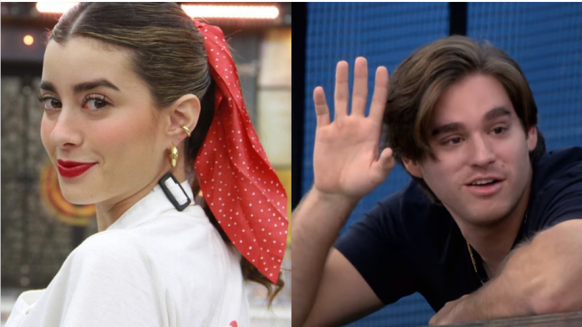 Luciana Guschmer y Felipe Carrera. Su enemistad ha generado respuesta por parte de espectadores de Masterchef Celebrity Ecuador