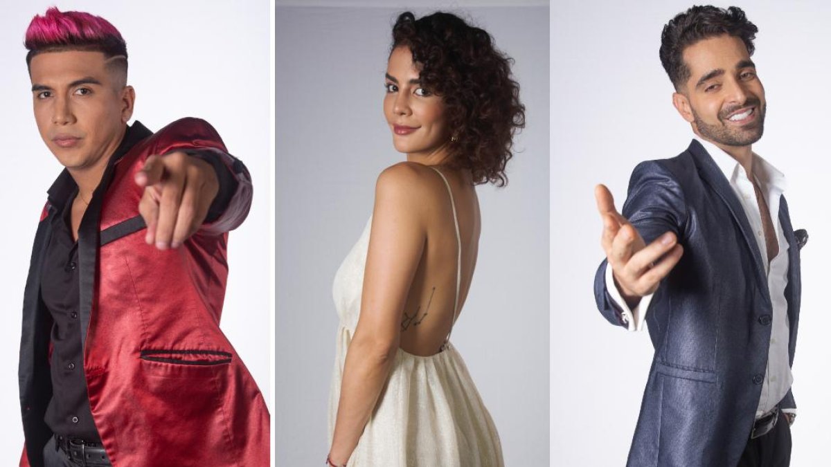 Kachafa, Mare Cevallos y Sebastián Tamayo.