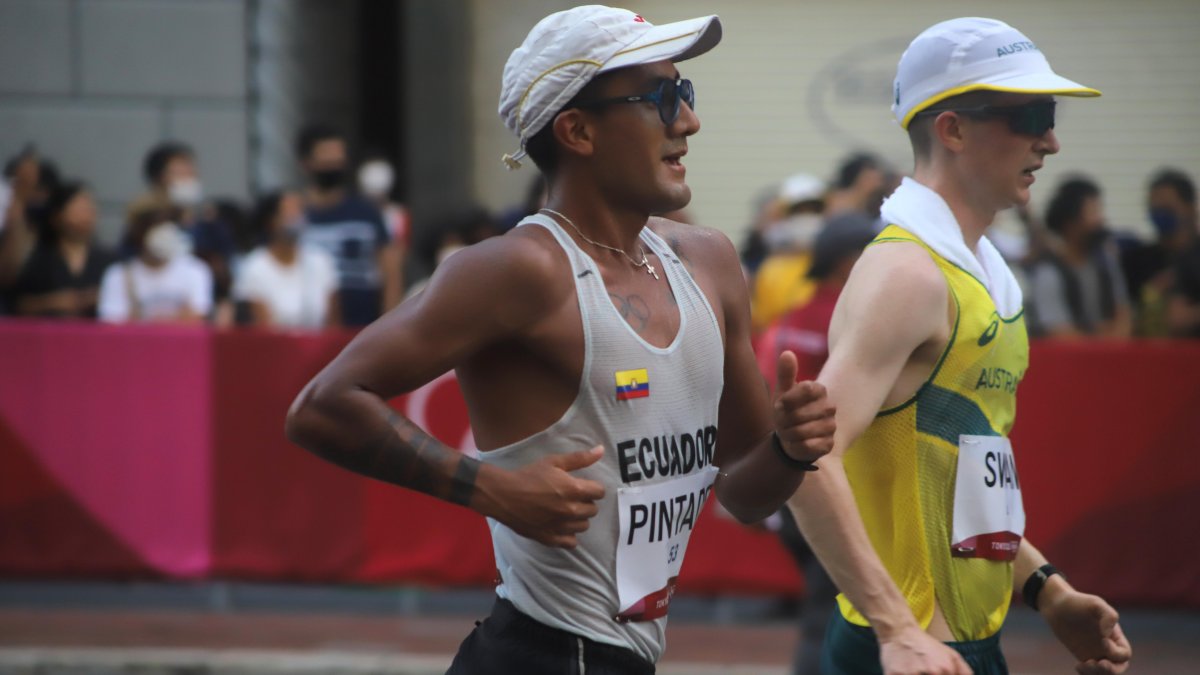 Daniel Pintado logró el cupo a los 20 km marcha, tras hacer la marca mínima en la prueba polaca Korzeniowski.