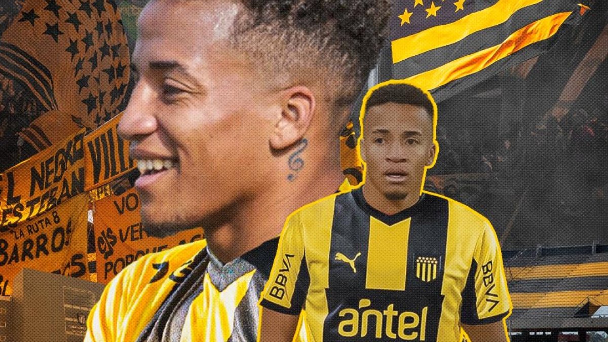 Byron Castillo nuevo jugador de Peñarol de Uruguay.