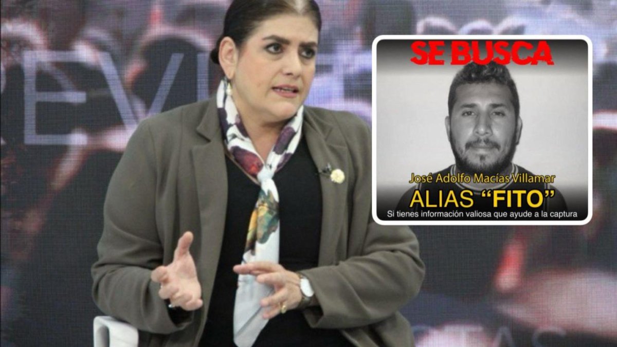 La Ministra de Gobierno e Interior, Mónica Palencia, habló sobre la fuga de alias Fito.