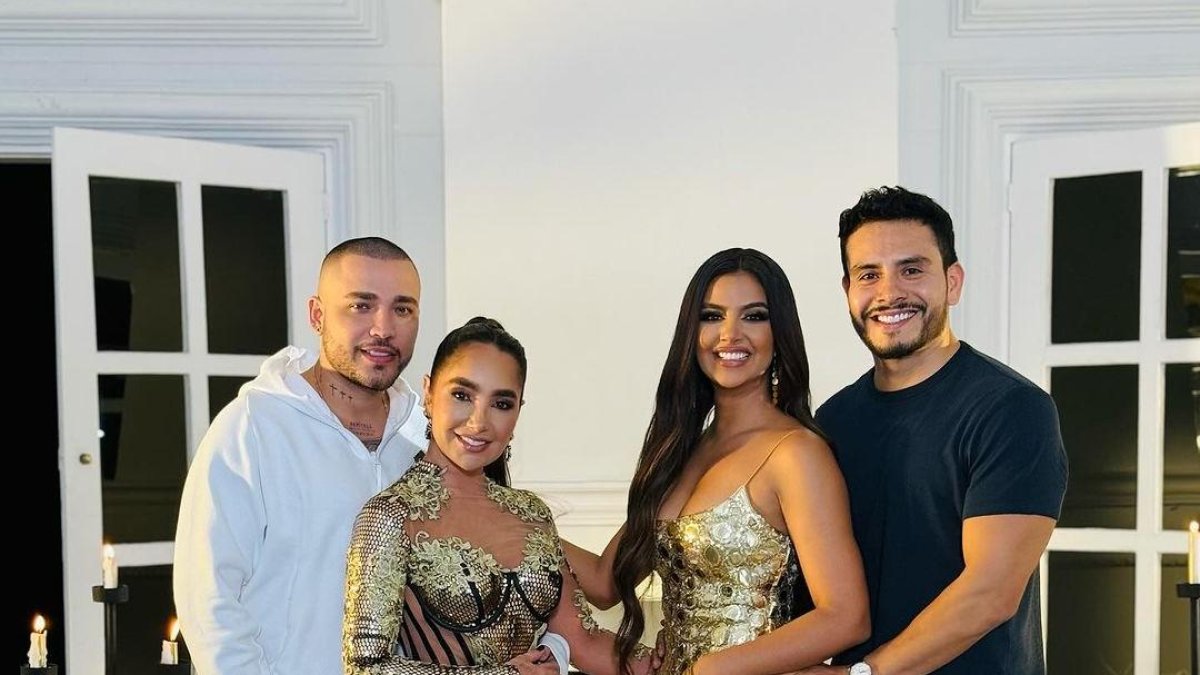 Jessi Uribe, Paola Jara, Dayanara y Jonatha Estrada.