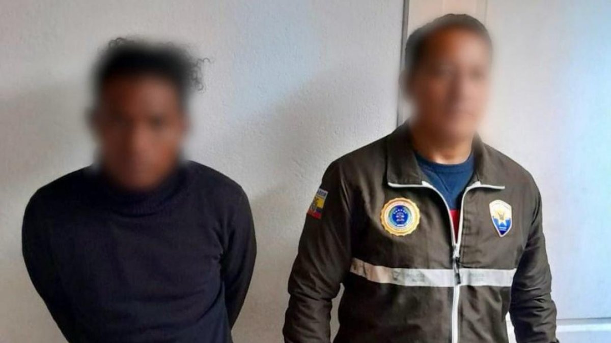 El detenido fue presentado a las autoridades