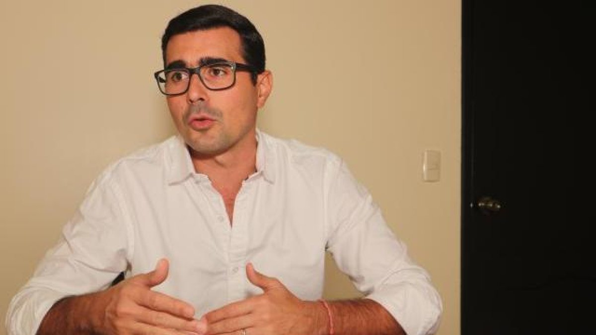 Andrés Guschmer, principal representante del Ministerio del Deporte