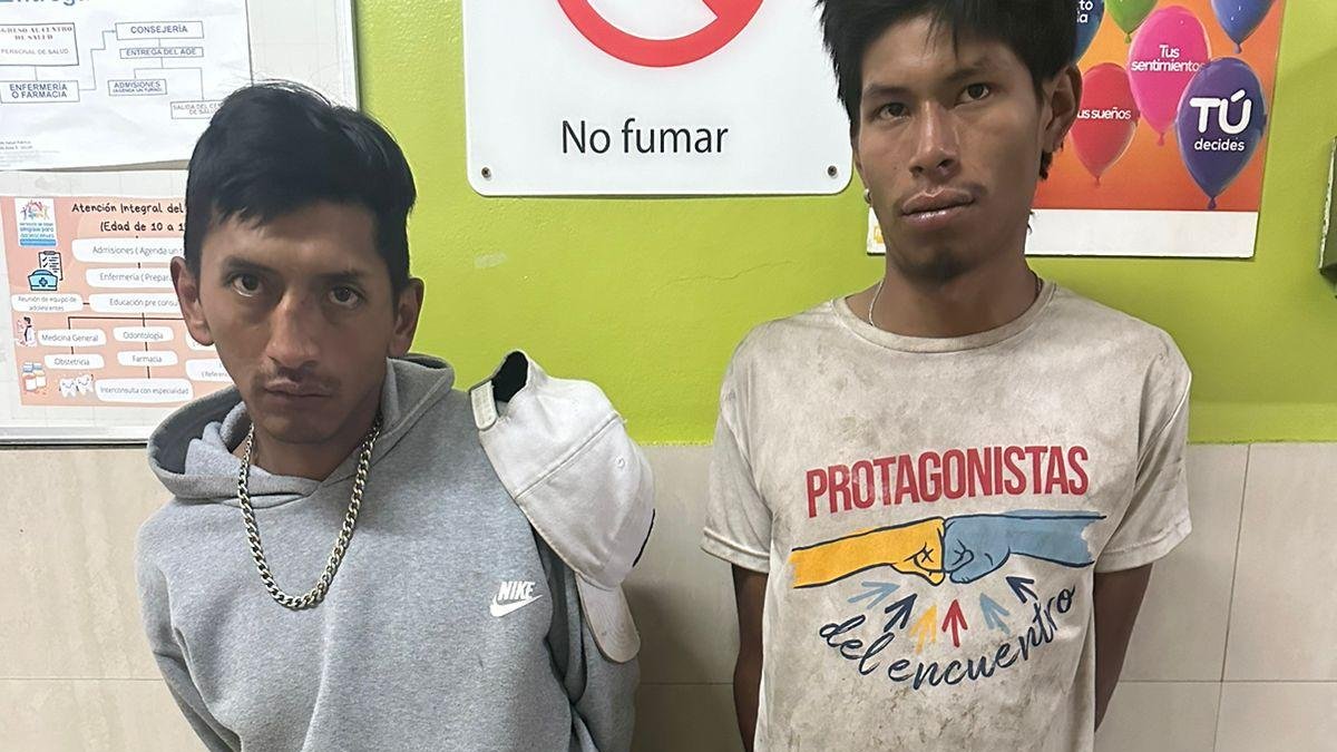 Los dos sujetos estarán en prisión mientras se ejecuta la instrucción fiscal.