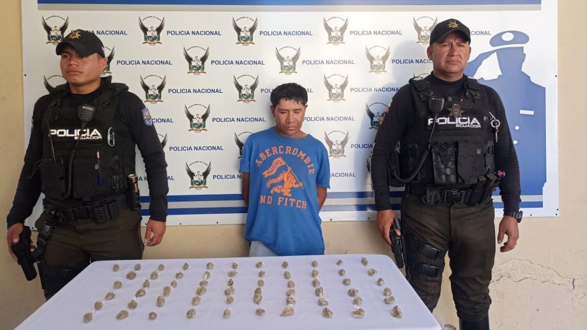 El sospechosos registra antecedentes penales.