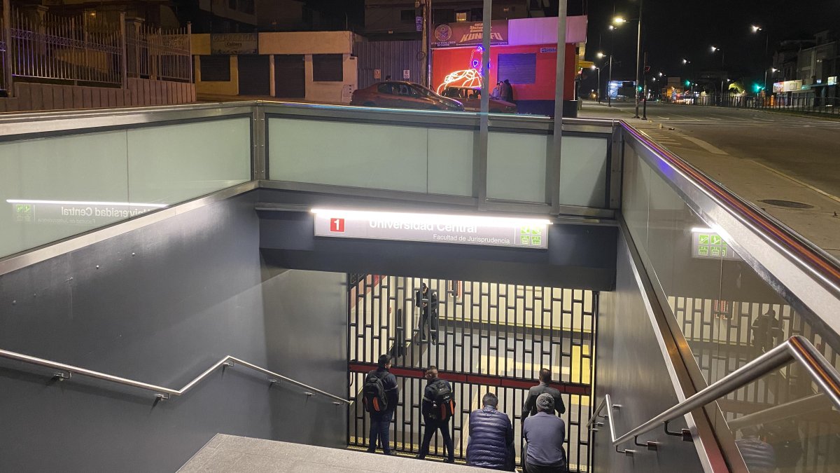 Las estaciones fueron cerradas la noche del viernes 9 de febrero de 2024. (Imagen referencial)