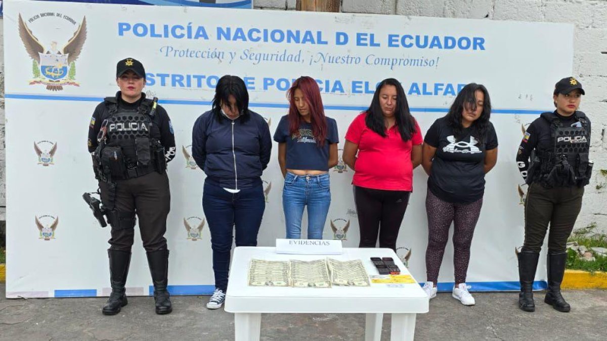 Una de las sospechosas tiene antecedentes penales.