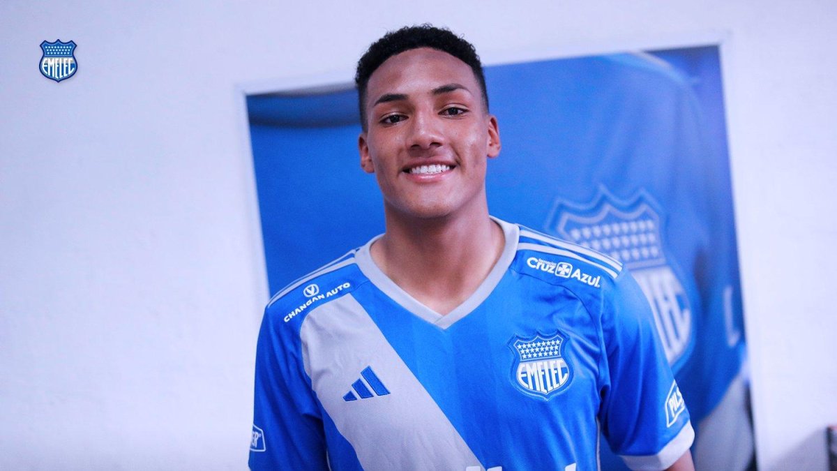 Ronny Borja firmó con Emelec en la temporada 2024.