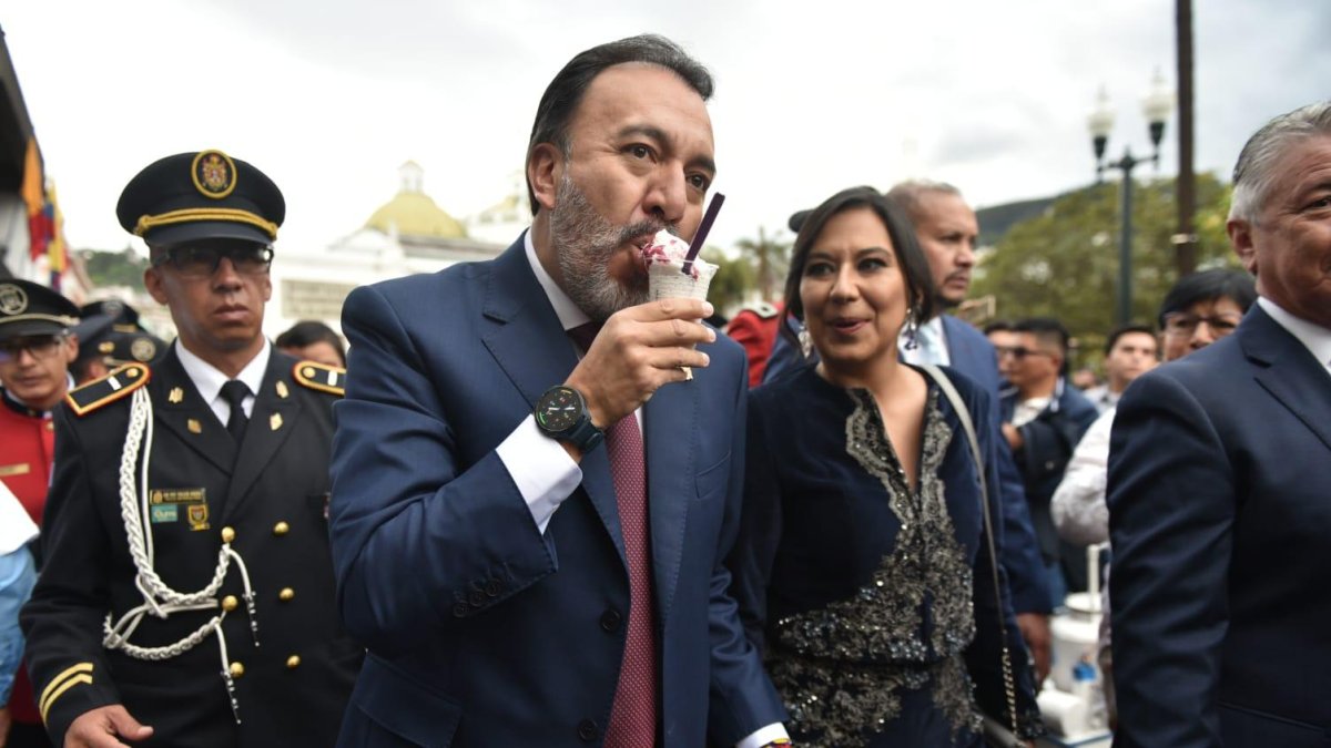 Pabel Muñoz, alcalde de Quito.